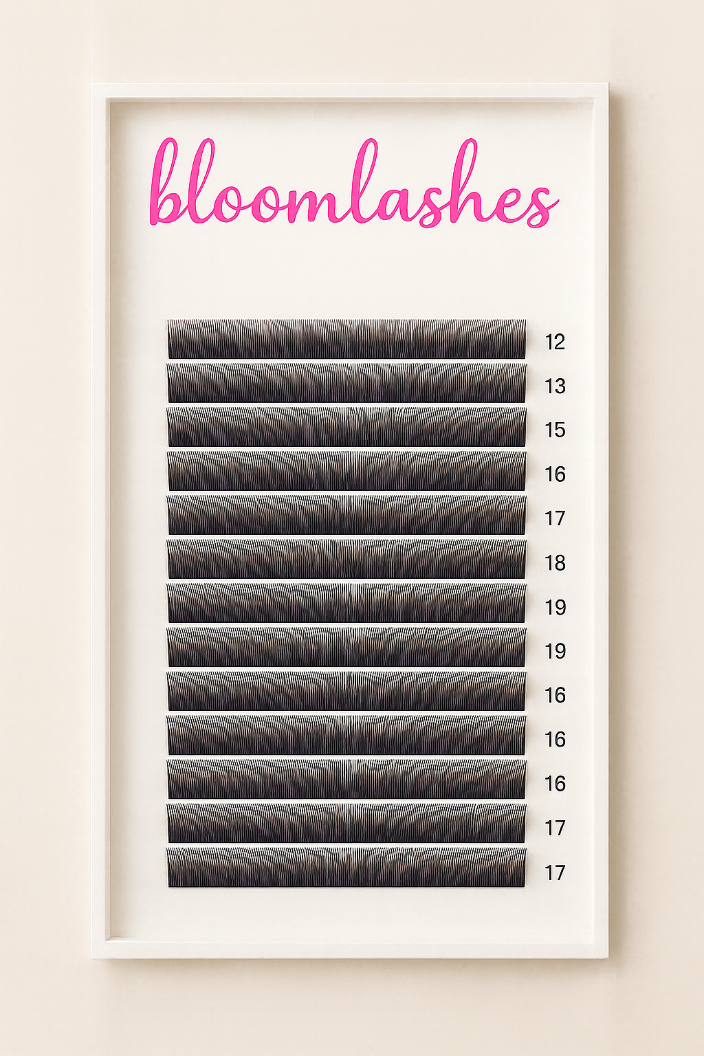 BloomLashes Premium Lash Tray